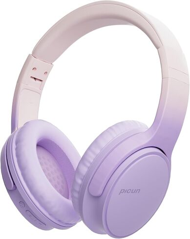 سماعات الرأس اللاسلكية ، Bluetooth على سماعات الأذن مع الميكروفون ، صوت Hi-Fi ، وقت اللعب 60H ، التحكم في اللمس ، سماعات قابلة للطي ، وسماعات الرأس على الأذن للبنات ، والسفر ، والعمل ، in Kuwait