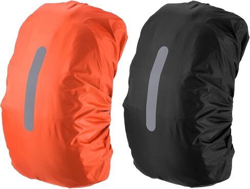 PATIKIL Waterproof Backpack Rain Cover, Non-Slip Backpack Cover with Vertical Reflective Strap Stay Dry in Saudi Arabia