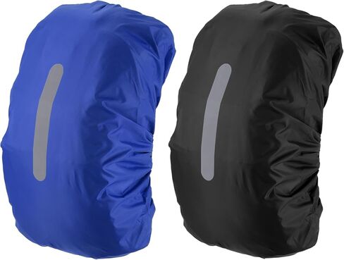 PATIKIL Waterproof Backpack Rain Cover, Non-Slip Backpack Cover with Vertical Reflective Strap Stay Dry in Saudi Arabia
