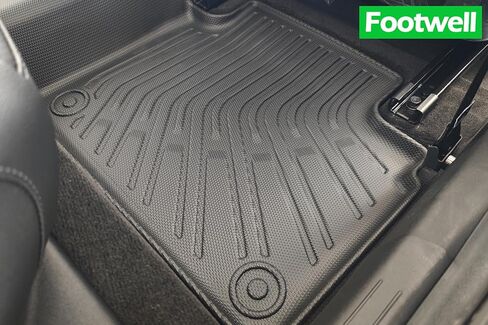 الحصير لجميع الأحوال الجوية لكيا سبورتاج 2024 2023 الوقود المضادة للانزلاق TPE بطانات السجاد الحرس كبير البضائع فرش داخلي للسيارات والشاحنات مع مسند الظهر مجموعة كاملة in Kuwait