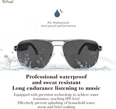 Smart Audio Glasses (3rd Gen), TWS Open Ear Speakers with Bluetooth 5.0 Connectivity for Gaming Meeting. in Saudi Arabia
