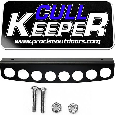 Procise Outdoors Cull Keeper - نظام إعدام الأسماك لصيد الأسماك والبطولات ، نظام وضع علامات الجهير المهني - يحتفظ بعلامات الإعدام لبطولات صيد الجهير المنظمة - 8 ثقوب ، كبيرة in Kuwait