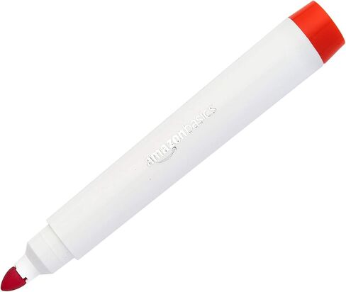 Amazon Basics Colored Markers Pack of 10, Broad Line Washable Markers, Multicolored for Drawing, School in Saudi Arabia