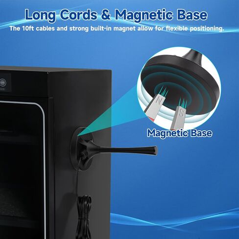 هوائي راديو FM Telescopic Base Magnetic Strong Superbat مع كابل تمديد 10 أقدام لـ Yamaha Marantz Pioneer Onkyo Sherwood FM Radio Tupl in Kuwait