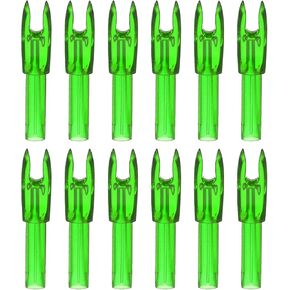 PATIKIL Archery Arrows Nocks, Plastic Insert Arrow Nock Replacement Arrow Tails for Hunting Shooting Compound Recurve Bow