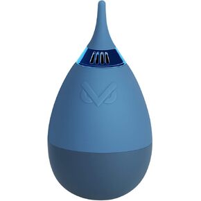 VSGO V-B012E Air Blaster with Filter Tumbler Design Lens Cleaning Blower Compressed Air for Digital Camera Lens & Sensor Cleaning (Blue Black) and VSGO V-CL01E Microfiber Cleaning Cloths