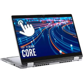 Dell Latitude 5320 2in1 Laptop 11th, FHD Touchscreen Laptop Comnputer 5320 Gen2, Quad Core i5-11th, 16GB RAM, 512GB SSD, HDMI, Thunderbolt, Win10 pro(Renewed)