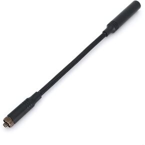 AT-33G SMA-F Dual Band VHF/UHF High Gain 136-174MHz 400-470MHz Ham Radio Antenna for Kenwood wouxun Baofeng UV-5R BF-888S Quansheng UV-K5 UV-K58 UV-K6 Handheld Two Way Radio