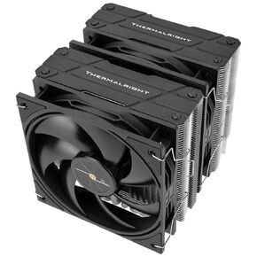 Thermalright Peerless Assassin 120 Black V3 CPU Air Cooler ، 6 أنابيب حرارة تبريد مع مراوح TL-P12 PWM ، تصميم الغطاء العلوي ، لـ AM4/AM5 ، Intel LGA 1851/1700/115x/1200/2011