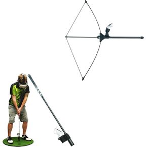 Bundle: Shadow Shot VR Bow Accessory for The Quest 2, 3, Pro + DriVR Elite VR Golf Club Handle Attachment for Quest 2, 3 and Pro