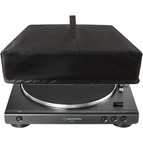 Turntable Dust Cover,Record Player Cover,Custom Home Mat Dustproof Protector Plexiglass Covers,Fits Most Models of Technics (Black, 15*18*5.5)