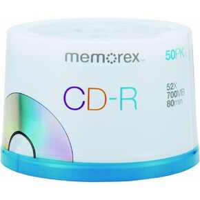 CD-R 80min 52x 50pk بواسطة TDK Mfrpartno 034707045637