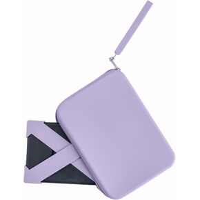 Strapsicle Bundle: Silicone Clutch & Hand Strap for Kindle Paperwhite 6.8" (11th & 12th Gen), Colorsoft, Signature Edition, and Other 6’’ E-Readers, Large - Lilac