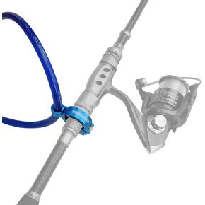 Fishing Rod & Reel Security Kit, Fishing Pole Lock for Storage, Gear, Equipment and Accessories, Includes 1x Lock (Size Small, Rod Diameter 19 to 24mm) and 1x Security Cable (Length 5ft)
