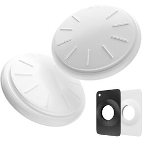 مكتشفات العناصر Air Tags-2 Pack متوافقة مع Apple Find My (iOS Only) ، وعلامة تعقب Bluetooth للأمتعة ، والمفتاح ، وحقيبة الظهر ، والمزيد ، علامة Smart Binder المفتاح مع حامل 2 Tracker ، بطارية قابلة للبطارية
