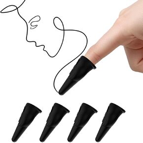Stylus Pen for Touchscreen, High Precision & Sensitivity Silicone Finger Stylus Pen, Capacitive Stylus for iPad/iPhone/Android Phones Tablets All Touch Screens L