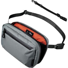 ALPAKA Elements Tech Case Slate Grey & Magnetic Stabilizer Strap - Accessory for Crossbody Bag - Quick Release