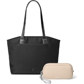 tomtoc Electronics Organizer Travel Case & 16-inch Work Tote Bag for Women