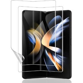 Fotbor [2 Pack] for Samsung Galaxy Z Fold 5 Screen Protectors Flexible Soft Inner Screen EPU Protective Film Full Coverage Clear Bubble-Free Case Friendly Screen Protector for Galaxy Z Fold 5, 7.6-Inch