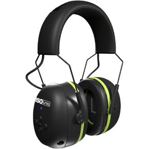ISOtunes AIR DEFENDER Bluetooth Earmuffs: Comfortable Wireless unisex adult Hearing Protection with 40 Hour Battery Life