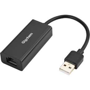 USB 2.0 إلى Ethernet Adapter USB إلى RJ45 لدعم شبكة Ethernet 10/100 ميغابت في الثانية لـ Window/Mac OS ، Surface Pro/Linux