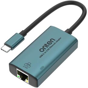USB-C إلى Ethernet Adapter-2.5 جيجابت في الثانية في الثانية ، من النوع C إلى RJ45 Ethernet LAN Network Adapter Thunderbolt 4/3 متوافق مع iPhone 15 Pro/Max ، MacBook Pro/Air 2023 ، iPad Pro ، IMAC ، S23 ، XPS 17 ،