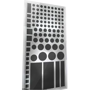 LIGHTDIMS Original Strength - LED dimming Covers for Routers, Electronics and Appliances and More. Dims 50-80% of Light, in Minimal Packaging Light (1 Sheet).