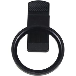 52mm Professional Phone Camera Clip with Macro Lens CPL Star Variable ND Filter for All Smartphones Aluminum Alloy Thread (with CPL Filter,Round Hole)