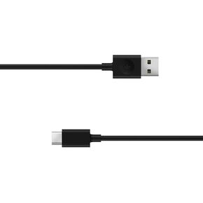 Amazon 3ft USB to USB-C Cable, Black (designed for use with Fire tablets and USB-C compatible devices)