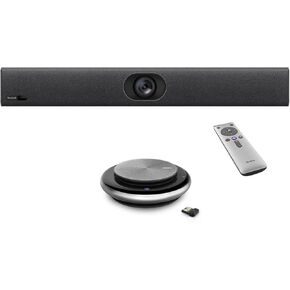 Yealink UVC40 E2 Conference Room Camera System and CP900 Teams with Dongle Speakerphone Bundle（Have dongle）