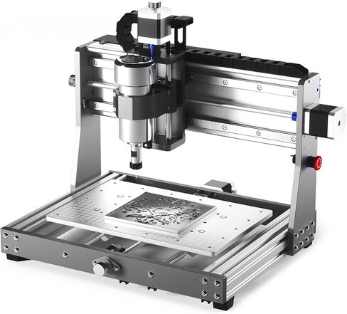 CNC 3018-PRO Router Kit GRBL Control 3 Axis Plastic Acrylic PCB PVC Wood Carving Milling Engraving Machine, XYZ Working Area 300x180x45mm in Kuwait