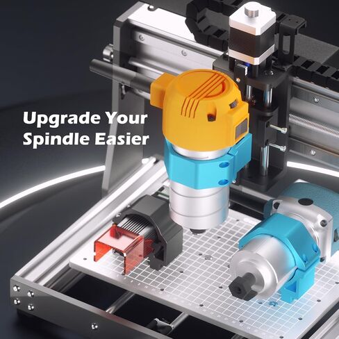 CNC 3018-PRO Router Kit GRBL Control 3 Axis Plastic Acrylic PCB PVC Wood Carving Milling Engraving Machine, XYZ Working Area 300x180x45mm in Kuwait
