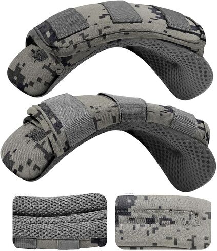2-Pack Shoulder Pad Ultra-Thick Tactical Vest Cushion for Laptop Bags, Messenger Bags, Briefcase Bags, Luggage Bags, Tool Bags, Travel Bags and Most Bags in Kuwait