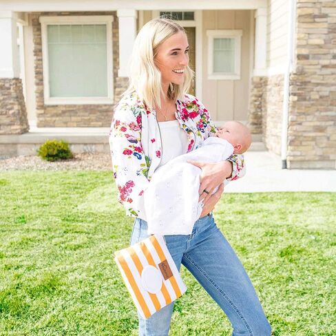 حقيبة حفاضات بامكو - موزع مناديل محمول وأساسيات سفر الطفل، موزع مناديل مبللة للأطفال محكم الغلق، حاوية مناديل قابلة لإعادة الملء، مستلزمات السفر للأطفال، موزع مناديل مبللة للأطفال، محفظة لحقيبة الحفاضات in Kuwait