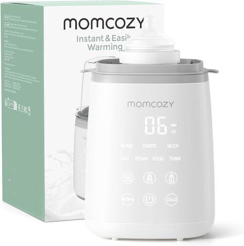 Momcozy Bottle Warmer, Fast Bottle Warmers for All Bottles with Timer, Accurate Temperature Control and Automatic Shut-Off, Multifunctional Bottle Warmer for Breastmilk in Kuwait