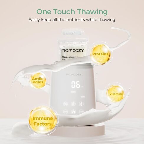 Momcozy Bottle Warmer, Fast Bottle Warmers for All Bottles with Timer, Accurate Temperature Control and Automatic Shut-Off, Multifunctional Bottle Warmer for Breastmilk in Kuwait