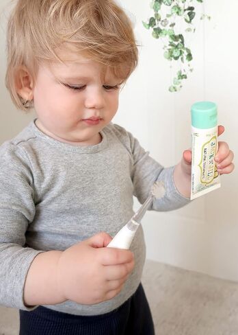 Jack N' Jill Tickle Tooth Toddler Electric Toothbrush with Replacement Head - Gentle Cleaning, Made for Tiny Teeth, LED Inspection Light, for Babies & Kids, Extra Soft Bristles - (1 Pack) in Saudi Arabia