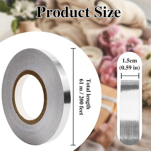 Solid Foil Washi Tape, Polyester Thin Film Tape with Acrylic Adhesive, Vibrant Mirror Like Finish, Decor Tape for Detailing Accent Wall, Cabinet, Bathroom, Graphic Arts, 66.7yds x 0.4in, Gold in Saudi Arabia