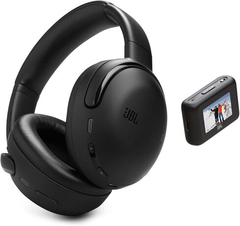 JBL Tour One M3 Smart Tx - Wireless Over-Ear Noise Cancelling Headphones with Smart Transmitter, Hi-Res Audio (3.5mm or USB-C), Spatial 360 Sound with Head Tracking & 70Hrs of Playback (Black) in Kuwait