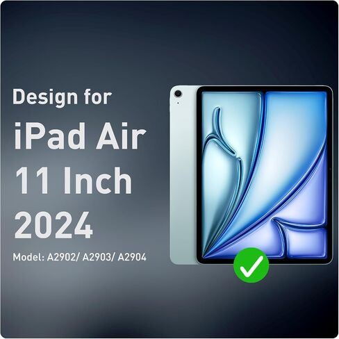 SUPFIVES 2022 iPad Pro 11 inch Case (4th Generation),Upgraded Military Grade Shockproof Silicone iPad Pro 11 4th/3rd/2nd Gen Cover Pencil Holder+ Handle+ Shoulder Strap+ Rotating Kickstand, Black in Saudi Arabia