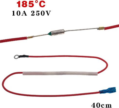 فتيل درجة حرارة طباخ الأرز العالمي 142 ℃/172 ℃/185 ℃/192 ℃/216 ℃/240 ℃ 10A 250V FUSE FUSE FOR LUPPLICER LECAPER PART (142 ℃ (10A 250V))) in Kuwait