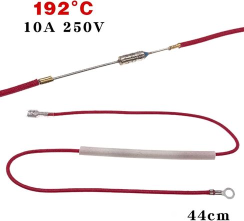 فتيل درجة حرارة طباخ الأرز العالمي 142 ℃/172 ℃/185 ℃/192 ℃/216 ℃/240 ℃ 10A 250V FUSE FUSE FOR LUPPLICER LECAPER PART (142 ℃ (10A 250V))) in Kuwait