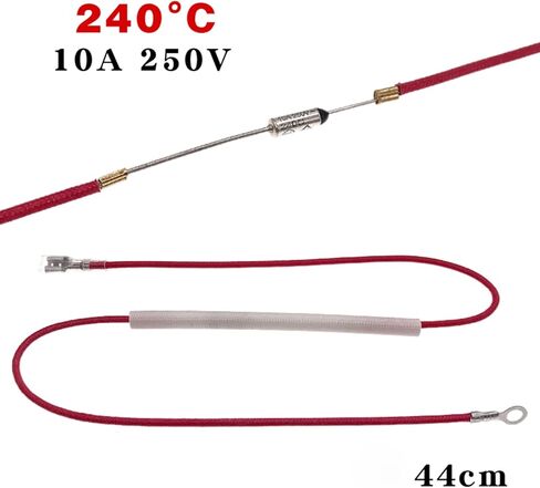 فتيل درجة حرارة طباخ الأرز العالمي 142 ℃/172 ℃/185 ℃/192 ℃/216 ℃/240 ℃ 10A 250V FUSE FUSE FOR LUPPLICER LECAPER PART (142 ℃ (10A 250V))) in Kuwait