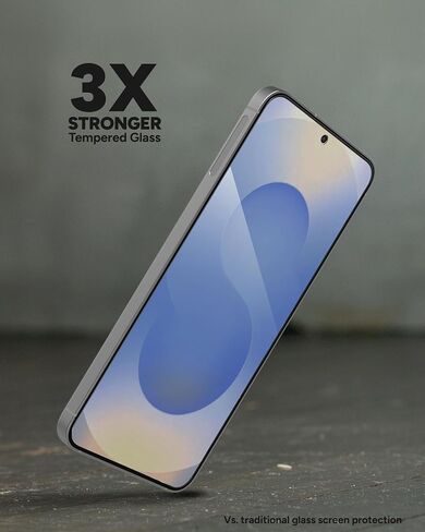 ZAGG Glass+ Samsung Galaxy S25 Ultra Screen Protector – Extreme Impact & Shatter Protection, Scratch-Resistant, Smudge-Resistant, Fingerprint Scanner Compatible, InvisibleShield, Easy Installation in Saudi Arabia