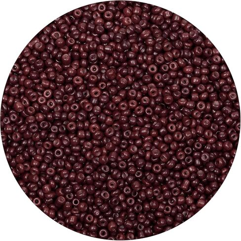 10000pcs حبات بذور زجاجية سوداء 2 ملم لمشاريع DIY الحرفية - الأساور ، القلادة ، صنع المجوهرات - تشمل ملاقط in Kuwait