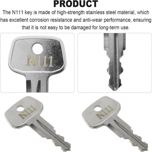 Key for Thule Key Replacement,for Roof Racks, Carriers, Crossbars Key etc,(Codes N118) in Saudi Arabia