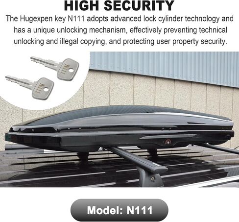Key for Thule Key Replacement,for Roof Racks, Carriers, Crossbars Key etc,(Codes N118) in Saudi Arabia