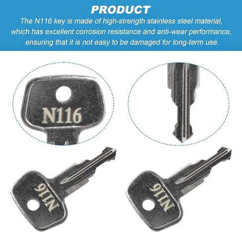 Key for Thule Key Replacement,for Roof Racks, Carriers, Crossbars Key etc,(Codes N118) in Saudi Arabia