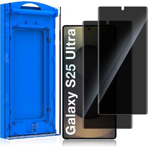 2 Pack Anti-Spy Private Screen Protector Install kit for Samsung Galaxy S23 Ultra 6.8 Inch,Auto-Positioning 3D Curved Full-coverage Flexible Soft TPU Screen Protective Film,Sensitive Touch Ultrathin