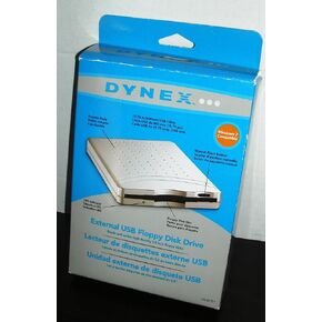 Dynex External USB Floppy Disk Drive DX-EF101 (1.44MB)